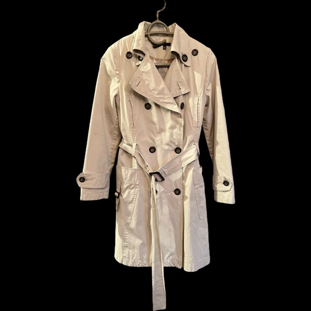 Zara Basic Trench Coat S Beige